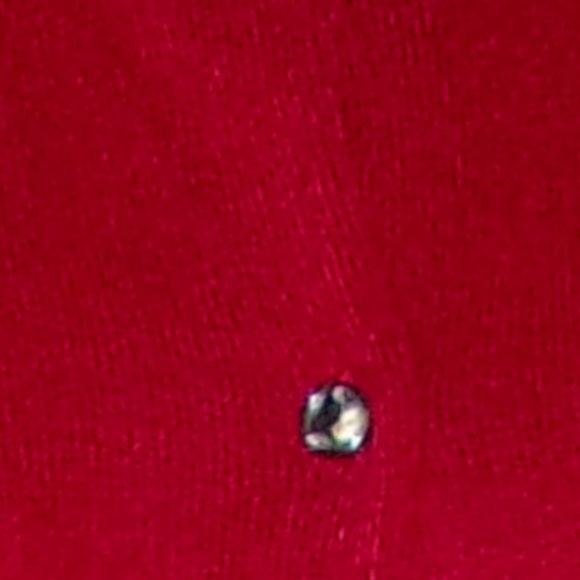 4 FOR $40~New York & Cardigan Red Sweater M With F - Picture 4 of 8